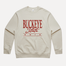 Load image into Gallery viewer, Buckeye State Crewneck - Sand
