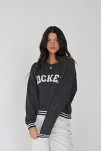 Load image into Gallery viewer, Raglan Buckeye Sweater (Charcoal Grey)
