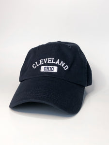 Cleveland Dad Hat - Navy