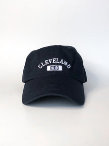 Cleveland Dad Hat - Navy